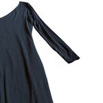 Good American One Sleeve Stretchy Jersey Knit Dress Black Size 3 Large Women's Photo 8