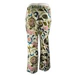 Joie  Women's Multicolor Floral High Waisted Tie Flare Bootcut Trousers Pants XL Photo 3