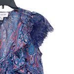 Highline  Collective Women’s Small Petite Paisley See Through Light Weight Blouse Photo 3