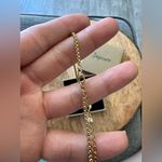 Joycuff Gold Pendant Necklace with Initial 'H' Photo 5