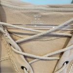 Aerie Lace Up Hoodie Peach/Beige Size M Photo 3
