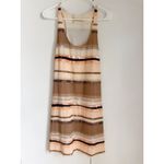 Alice + Olivia Y2K  Silk Beaded Tank Dress neutrals Mini Dress cocktail Party Photo 1