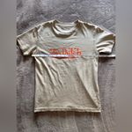 Von Dutch  Tan Graphic Tee Y2K Women’s Babydoll T-shirt Sz S NWOT Photo 4