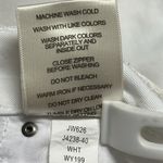 Jag jeans Jag White Cotton Stretch Denim 5 Pocket Casual Jean Mini Midi Skirt Womens 8 Photo 11