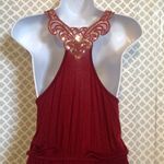 Orchard‎ Rust Sequin tank top dress Red Size undefined Photo 3