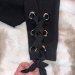 Urban Outfitters Pull On Legging Pants Womens 4 Black Tied Ankles Elastic Waist Photo 9