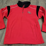 WKU Western Kentucky University Fleece Small 1/4 Zip Pullover Sweatshirt Red Photo 0