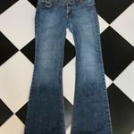 Vintage Y2K Farmer Low Rise Flare Jeans Premium Denim Western Flared size 30 Blue Photo 0