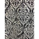 Marada Womens Kimono Jacket Black & Beige Floral Pattern Size M Photo 3