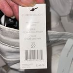 Current/Elliott Current Elliot Womens The High Waist Stiletto Distressed Jeans Skinny White 29 Photo 7