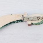 Vintage Brooch / Vintage Pin Parrot Green & Red Long Tail Statement Photo 5