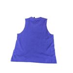 Adidas New  Women's Cotton Cinch Tank Top Size XS NWT purple blue Photo 9