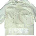 Gymshark Flex Long Sleeve Crop Top Light Green Marl XS EUC Photo 6