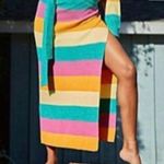 Free People FP Beach Striped Wrap Skirt M Photo 1