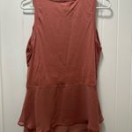 Simply Vera, Vera Wang Burnt Orange Flowy Tank Top Photo 1