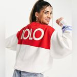 Polo Ralph Lauren Seasonal Long Sleeve Sweatshirt in Nevis/African Red, Sz M Red Size M Photo 2