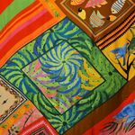 Farm Rio ππ Summer Scarf Sarong Swimsuit Cover Up ~ Multi-Color Tropical Print Photo 5