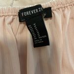 Forever 21  Pale pink crushed velvet blouse size M #127 Photo 4