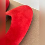 Madewell The Remy Mary Jane Flat in Bandana Red, size 8 1/2 Photo 9