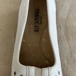 Sesto Meucci  White & Brown Leather Loafers Size‎ 8 Photo 6