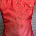 Jump  Pink Prom Dress Strapless Tie Back Size 11-12 Photo 9
