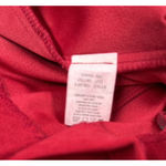 Briggs New York Blazer Womens 14 Red Faux Suede Preppy Office Business Casual Photo 5