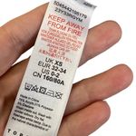 Topshop  Gray Cable Knit Sweater Mock neck pullover size XS Extra Small Photo 5