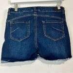 Jones New York Women’s Madison Skinny Cut Off Denim Shorts Dark Blue Size 2 EUC Photo 5