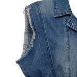 BLANK NYC Womens Sleeveless Belted Blue Denim Jumpsuit Size Large Photo 2