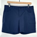 Eddie Bauer  Womens 10 Navy Blue Hiking Shorts Outdoor Casual Walking Shorts Photo 0