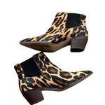 Sole Society - Cadyna Leopard Print Point Toe Pull On Booties Sz 6.5 Photo 8