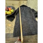 Kate Spade Metallic Black Jacquard Coat Jacket NWT Size 00 Photo 10