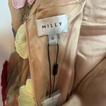 Milly  Hariet 3D Floral Embroidered Halter Mini Dress Size 10 NWT Photo 6