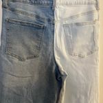 RSQ Womens Two Tone Multi Panel Crop Cropped Jeans 32x27 Waist 32” Size 30 Photo 4