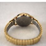 Source Unknown Timeless Everyday Gold Tone Metal Stretch Band NWOT Working Watch Photo 3