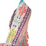 Forever 21 boho infinity scarf with pom pom trim Photo 2