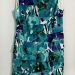 Womans Connected Apparel 16 Sleeveless Tiered Dress Multicolor Photo 0