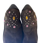 Pazzo Sioux Chocolate Brown Suede Rhinestone Embellished Cowboy Boots Size 11 Photo 7