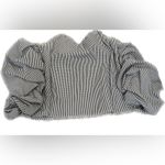 Bleuh Ciel Off Shoulders Billowed Puff Balloon Sleeve Summer Blouse Shirt Top Photo 1