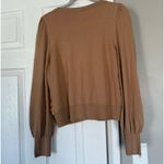 EXPRESS  holiday gold sequin soft sweater Photo 2