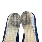 Salvatore Ferragamo  Boutique Espadrille 9bbbb‎ Wedge Shoes Womens Canvas Italy Photo 8