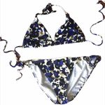 Old Navy ✨navy leopard print bikini o-ring bottoms✨ Photo 1