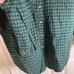VTG 90s Casey & Max Plaid Long Sleeve Button Up Shirt size medium Green Photo 5