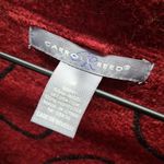 NWOT Red Wool Cardigan with Black / Y2K 2000s Size M Photo 7