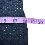 Lucky Brand Black Eyelet Dress Size M Photo 6