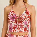 Gorgeous tropical top 🌺 Size L Photo 0