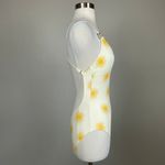 Kate Spade Women's Bathing Suit Size Small Yellow Print One-Piece Strappy Back Photo 2