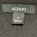 Alfani Faux Fur Trimmed Shift Dress Black 8 Photo 6