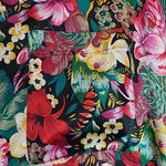 VINTAGE INTIMATE MOMENTS 90S SATIN FLORAL LONG LINE MODEST BUTTON SLEEP SHIRT Pink Size undefined Photo 7