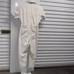 We The Free  White Denim Jumpsuit Women's Size Large Photo 8